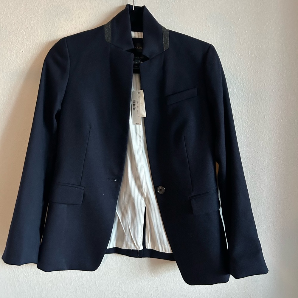 J.Crew Regent Navy blue wool Blazer 2p